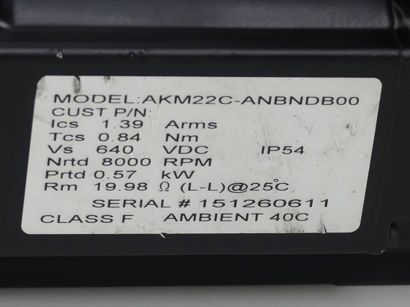 Kollmorgen AKM22C-ANBNDB00