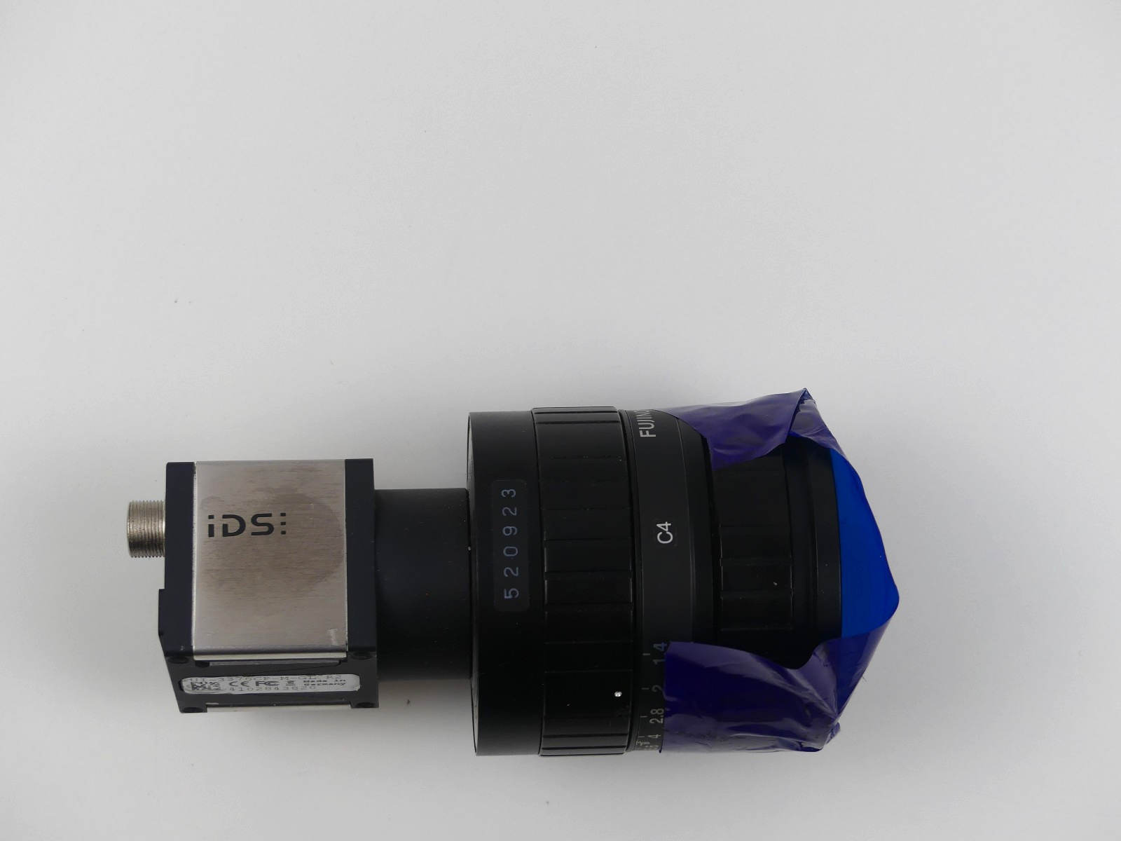 IDS UI-3370CP-M-GL R2 + FUJINON CF35HA-1