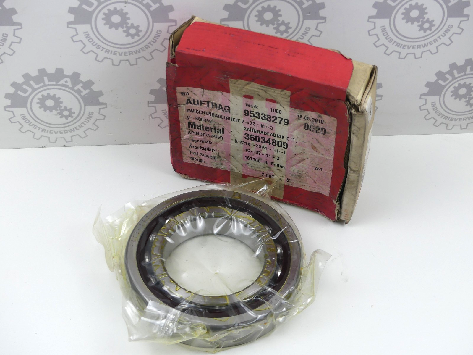 IBC 7218.E.T.P2H.UL  Bearings 90,00 x 160,00 x 30,00 mm