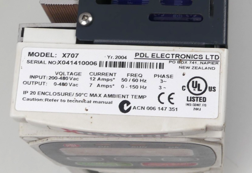 PDL ELECTRONICS XTRAVERT X707  ( beschädigt )