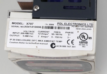 PDL ELECTRONICS XTRAVERT X707  ( beschädigt )