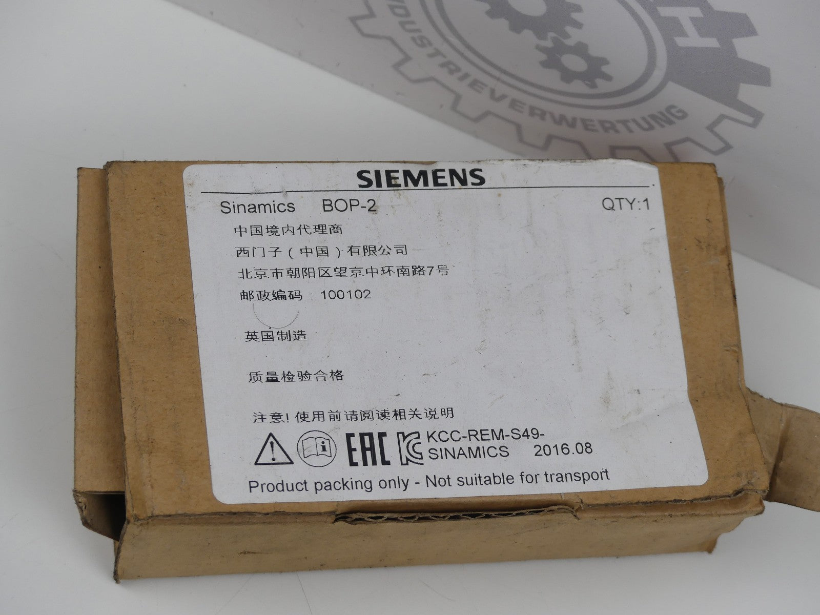 SIEMENS 6SL3255-0AA00-4CA1
