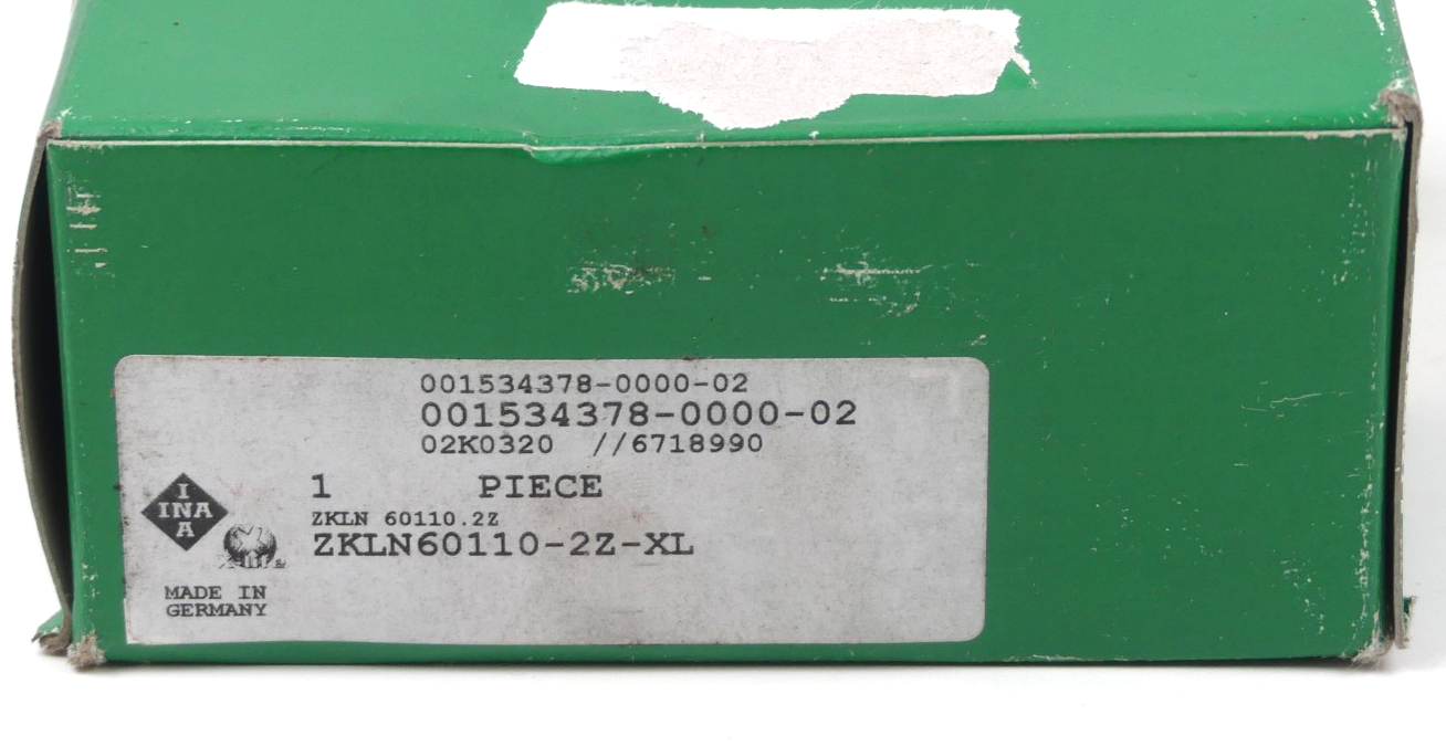 INA ZKLN60110-2Z-XL