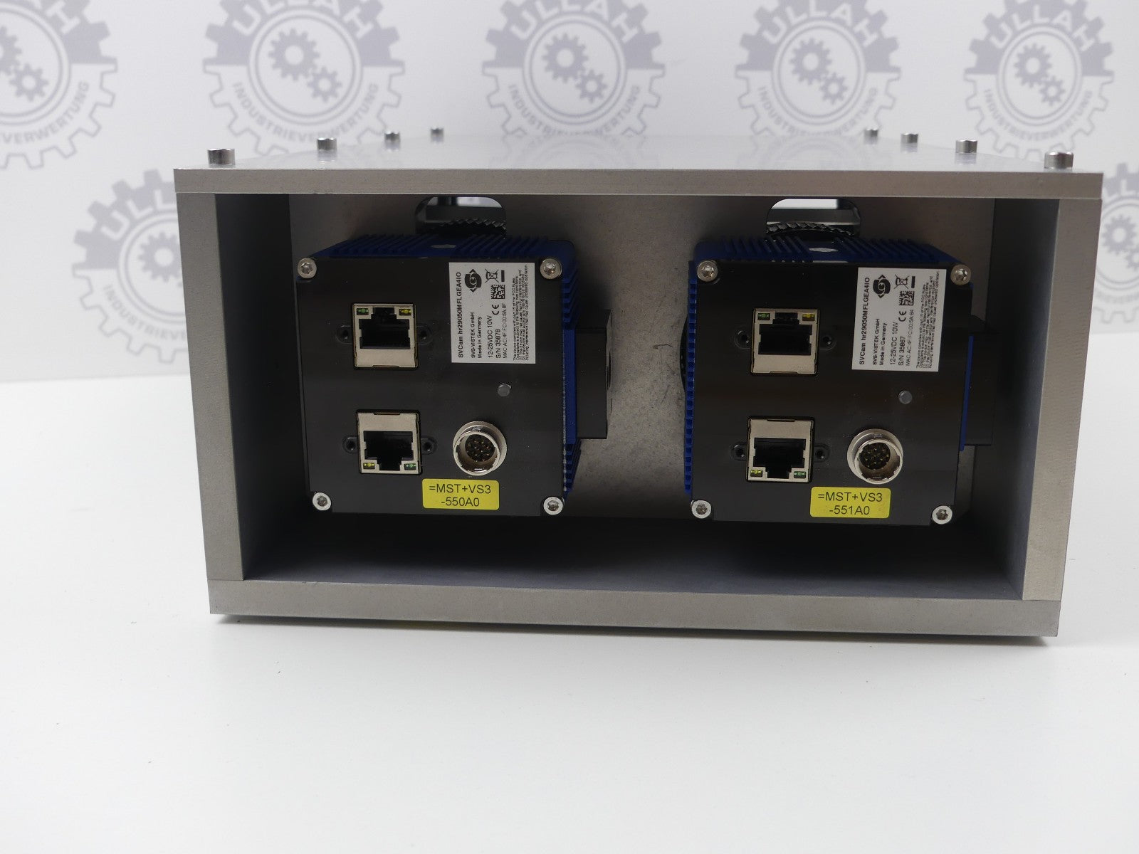 2x SVS-Vistek HR29050MFLGEA4IO SVCam