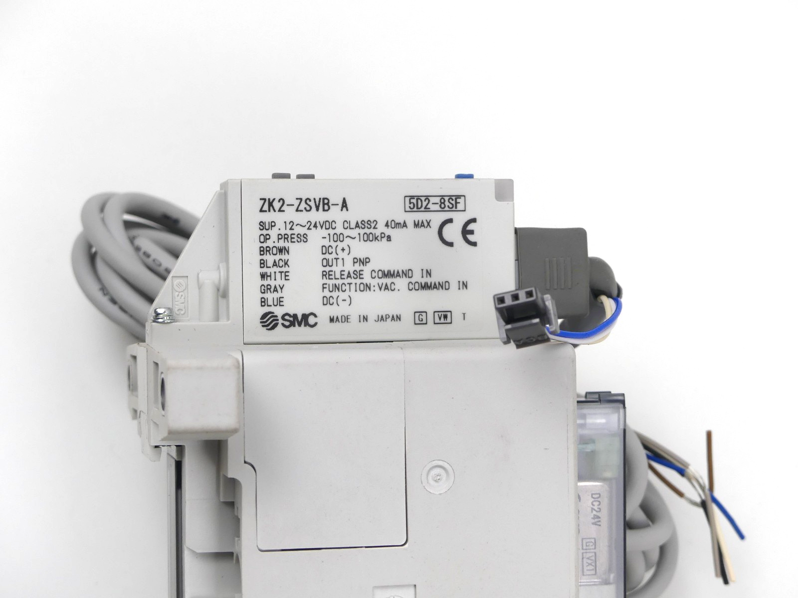 SMC ZK2H15K5RW-06 Vacuum Ejector/Generator + ZK2-ZSVB-A