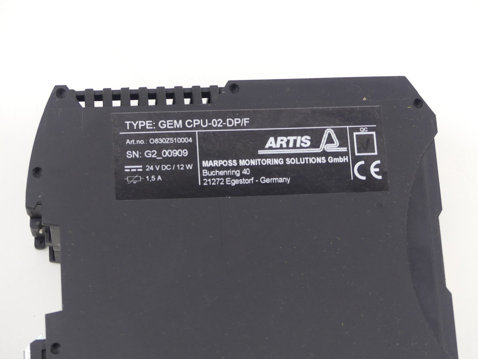 ARTIS GEM CPU-02-DP/F
