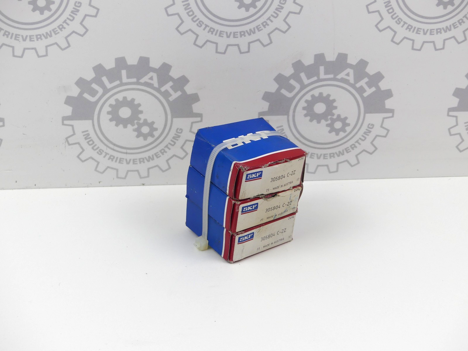 3x SKF 305804 C-2Z Laufrolle Innen-Ø 20 mm Außen-Ø 52 mm Breite20,6 mm