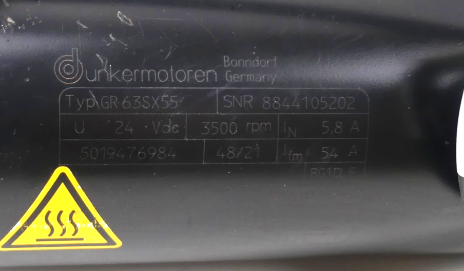 DUNKERMOTOREN GR 63SX55 + Elektronic MA-130-PN-UN-B001