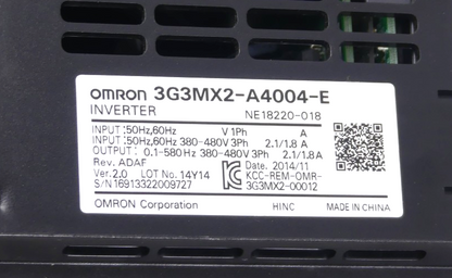 Omron 3G3MX2-A4004-E