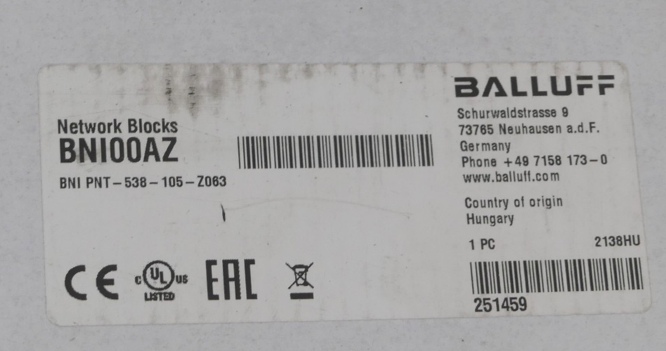 Balluff BNI00AZ BNI PNT-538-105-Z063