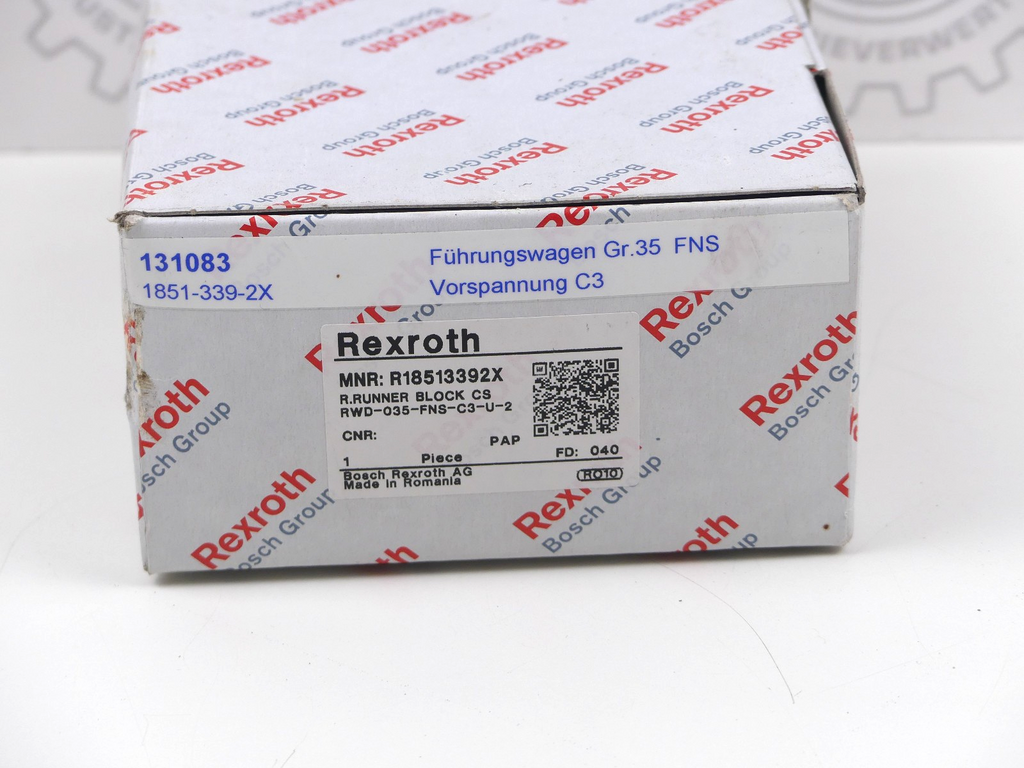 REXROTH RWD-035-FNS-C3-U-2 Führungswagen