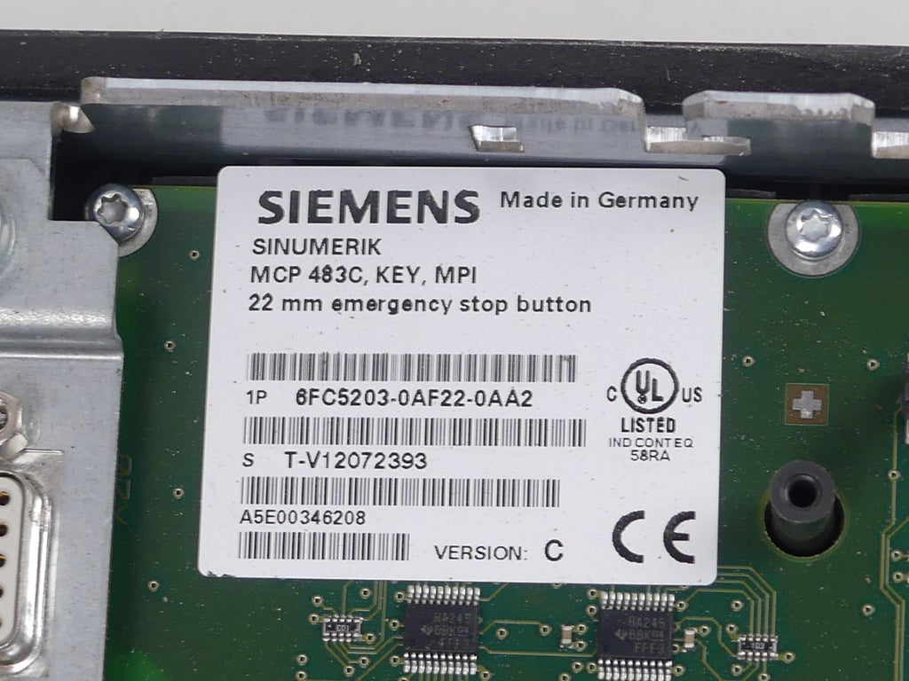 Siemens 6FC5203-0AF22-0AA2 version:C