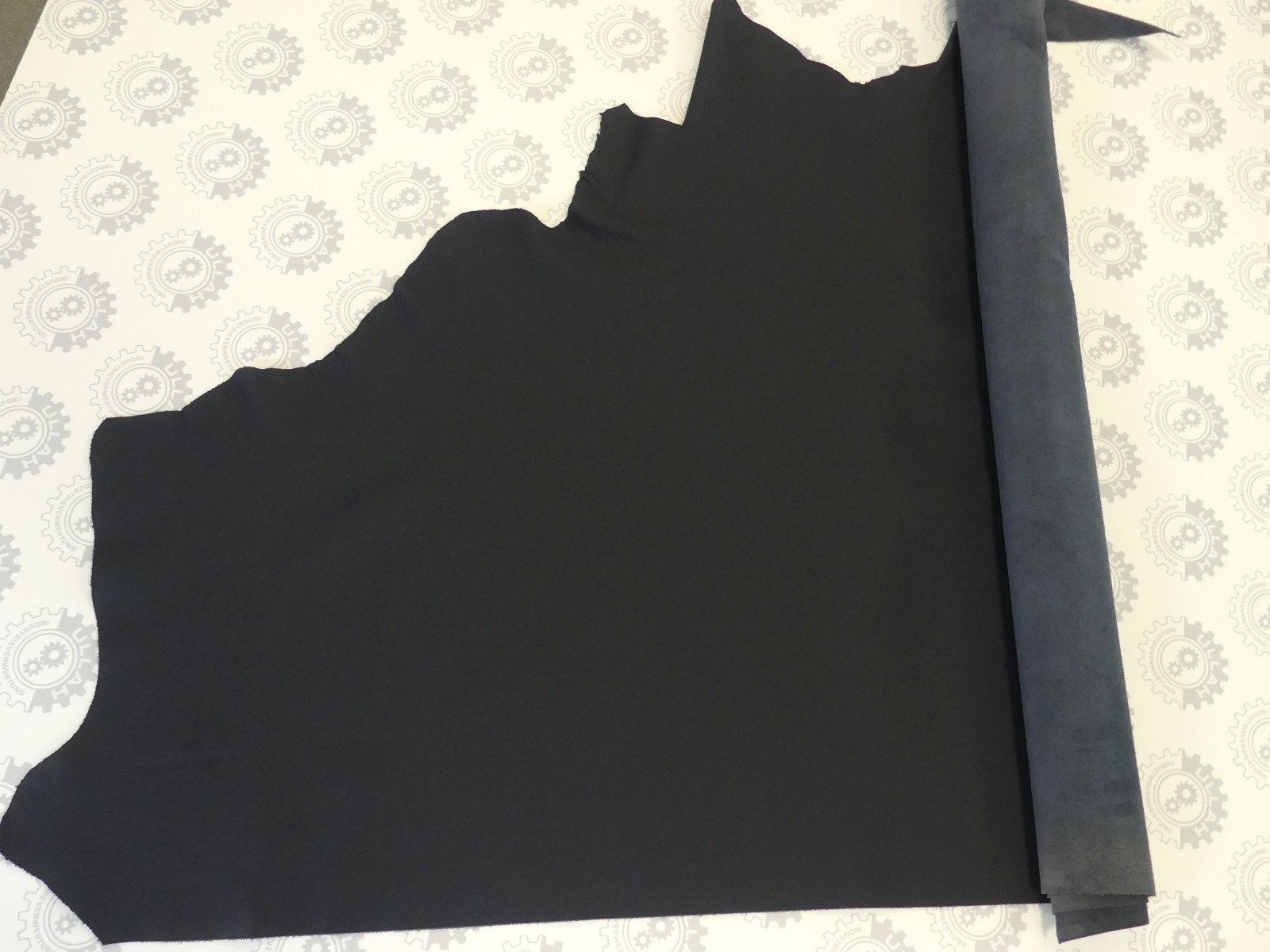 Leder 2,92m2   FULL GRAIN lederfarbe NAVY BLUE FG