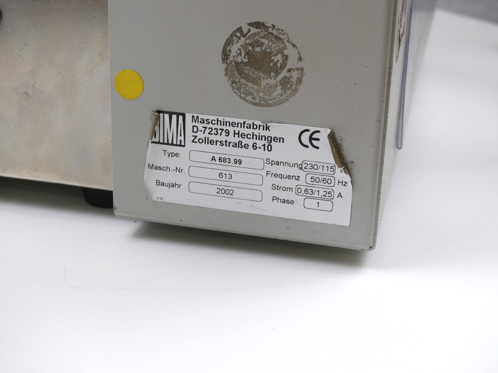 BIMA A 683.99 Bandspender Baujahr 2002