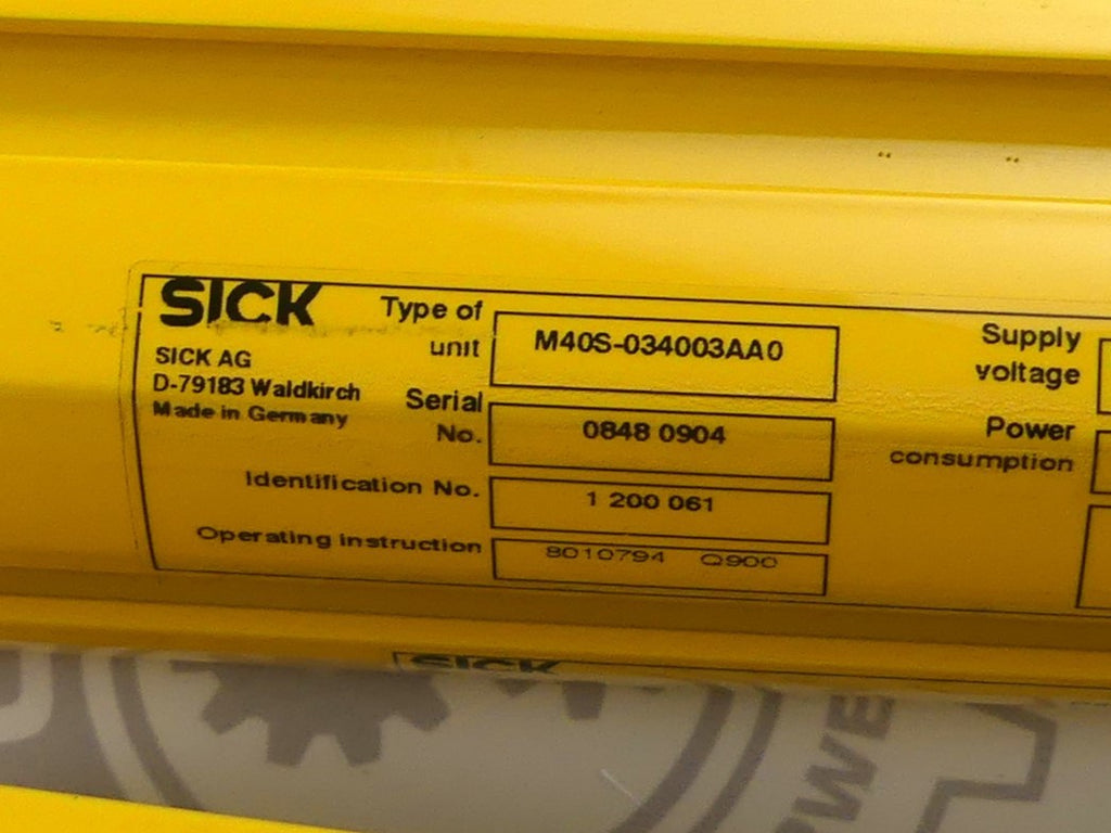 Sick M4000 Advanced M40S-034003AA0 + M40E-034023RB0 Sicherheitslichtschranke