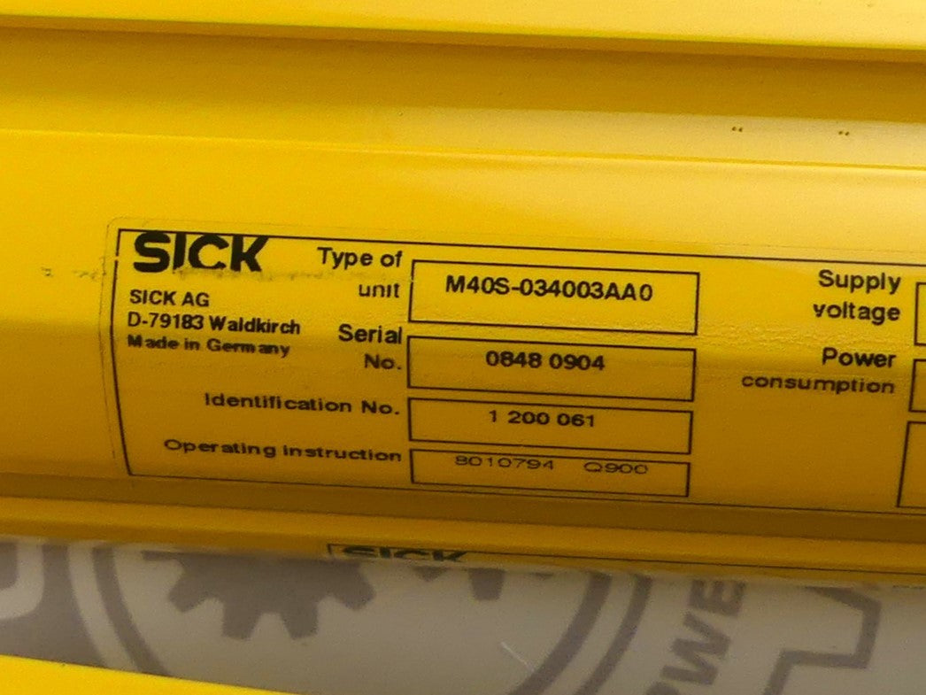 Sick M4000 Advanced M40S-034003AA0 + M40E-034023RB0 Sicherheitslichtschranke