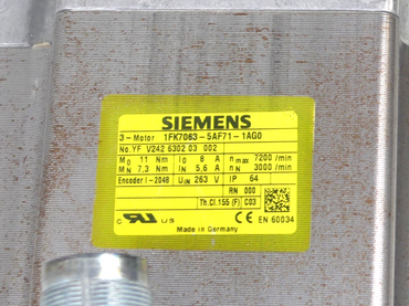 Siemens 1FK7063-5AF71-1AG0