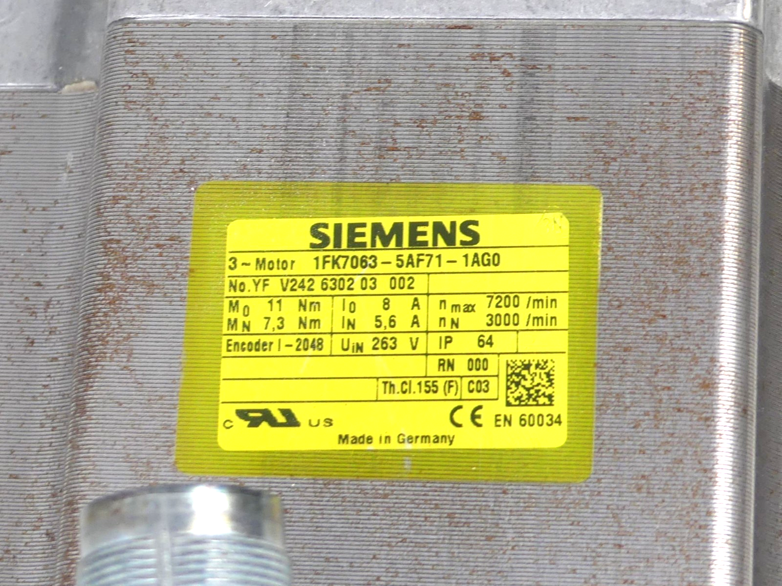 Siemens 1FK7063-5AF71-1AG0