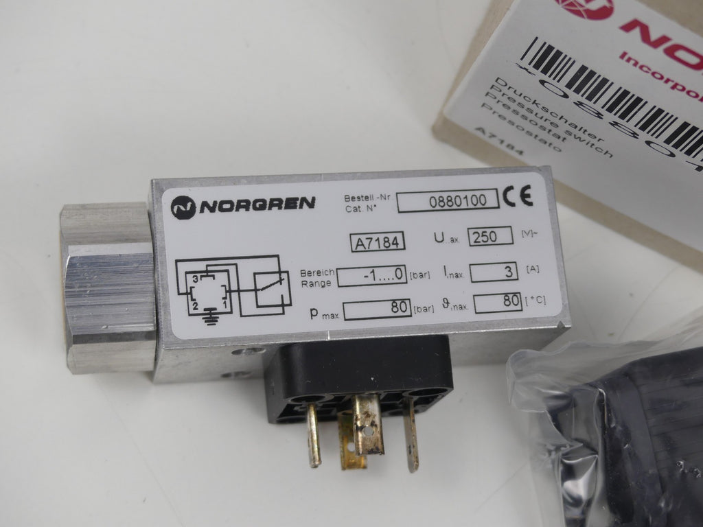 Norgren Druckschalter Typ 0880100