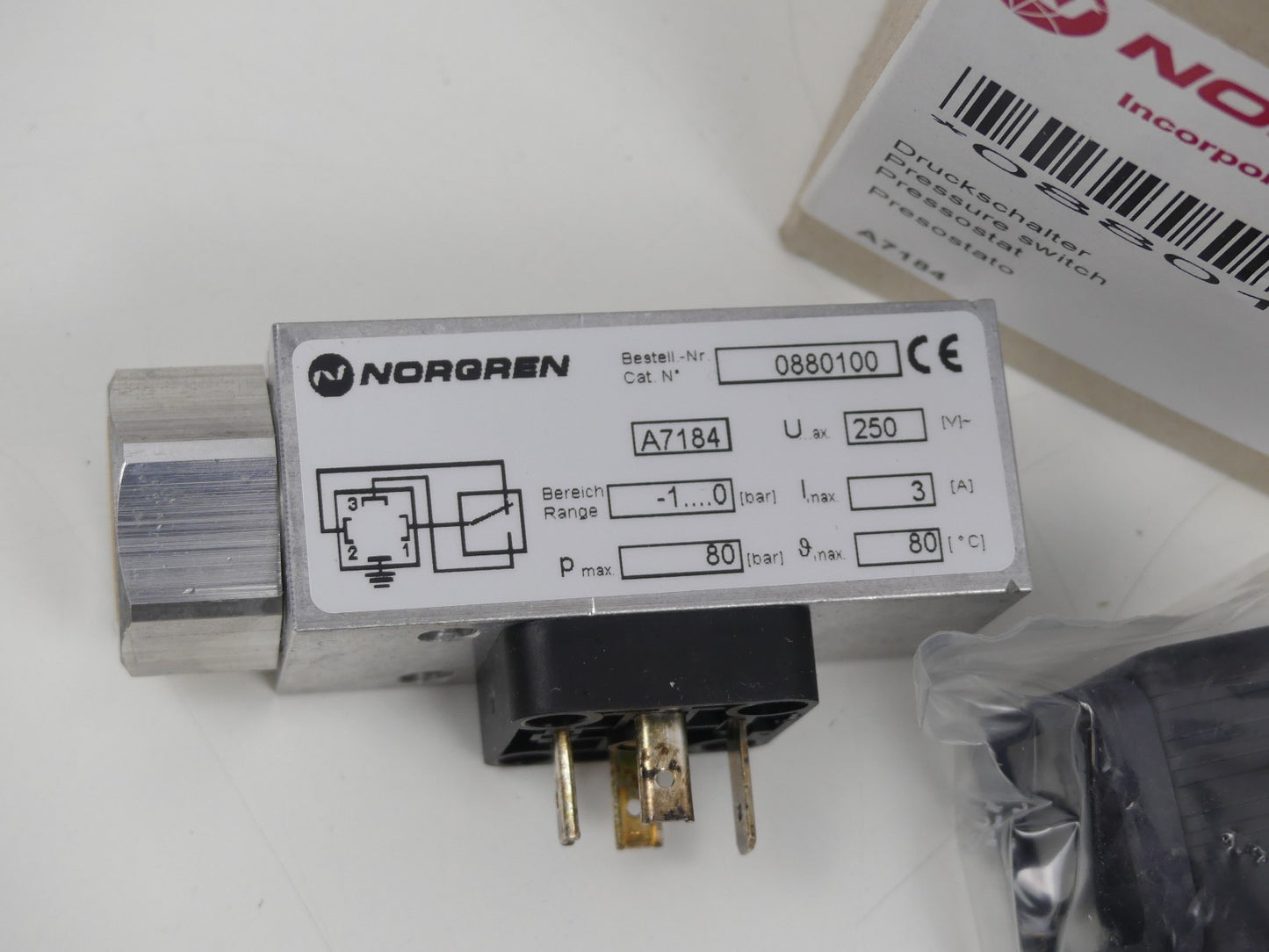 Norgren Druckschalter Typ 0880100
