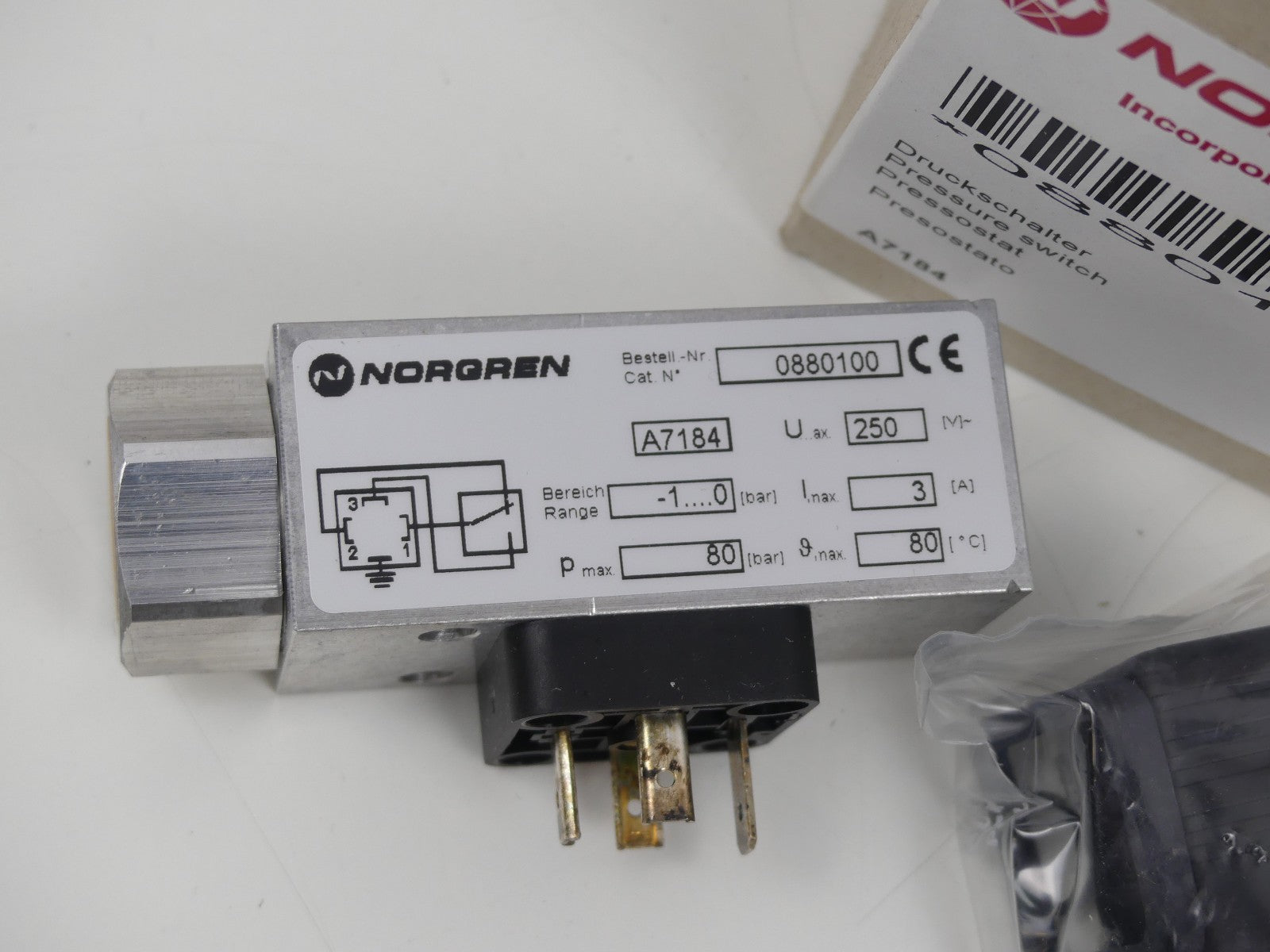 Norgren Druckschalter Typ 0880100