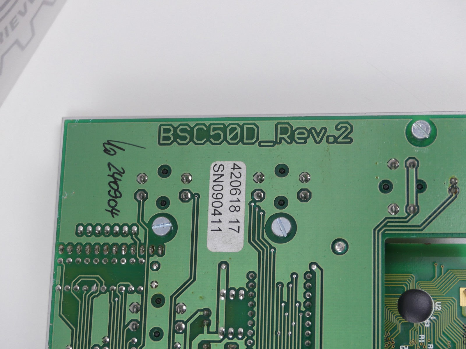 WERNER&PFLEIDERER BSC50D_REV.3 NEU