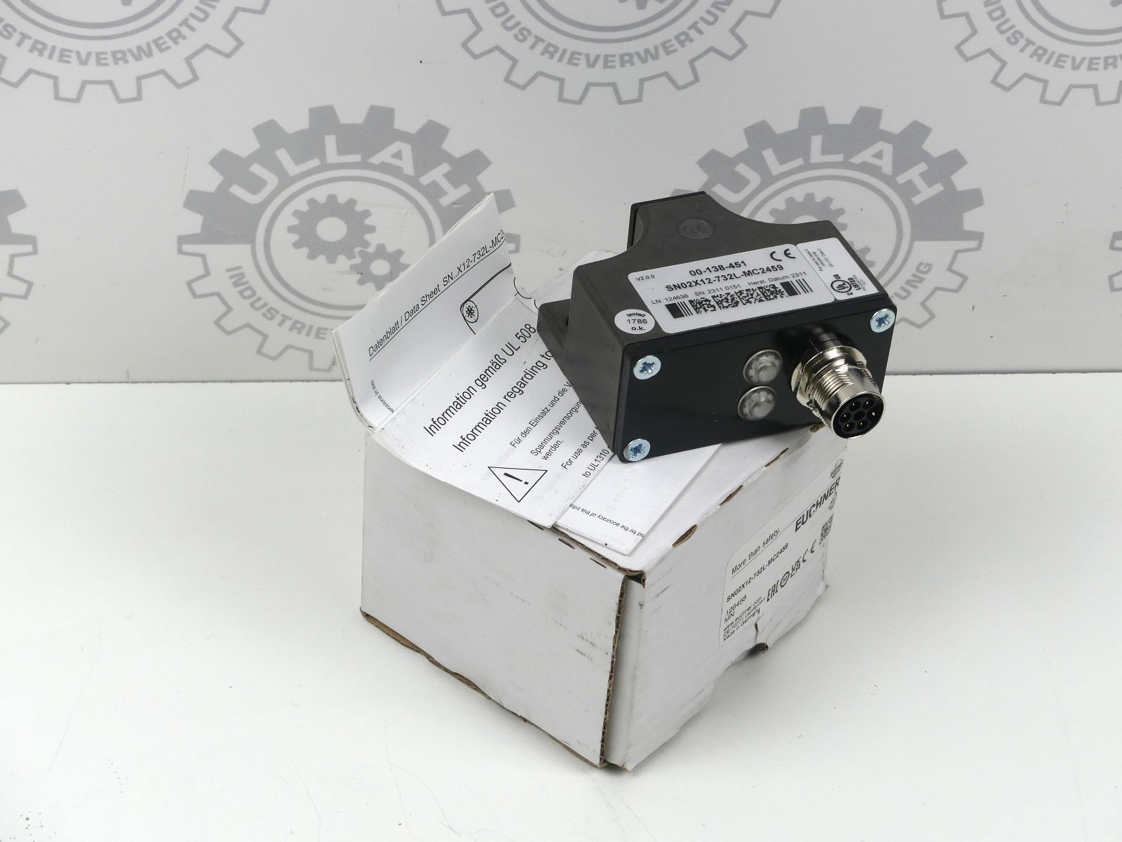 Euchner SN02X12-732L-MC2459 Näherungsreferenzschalter 126458