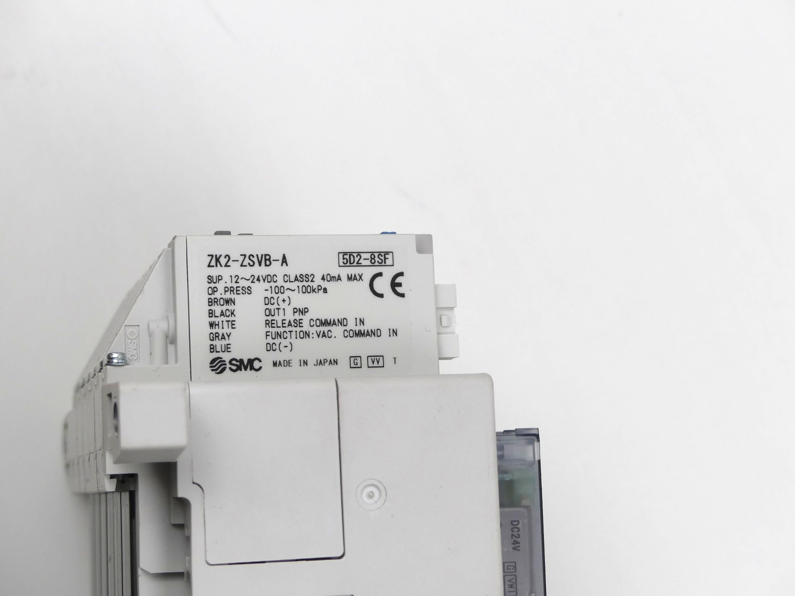 SMC ZK2H15K5RW-06 Vacuum Ejector/Generator + ZK2-ZSVB-A