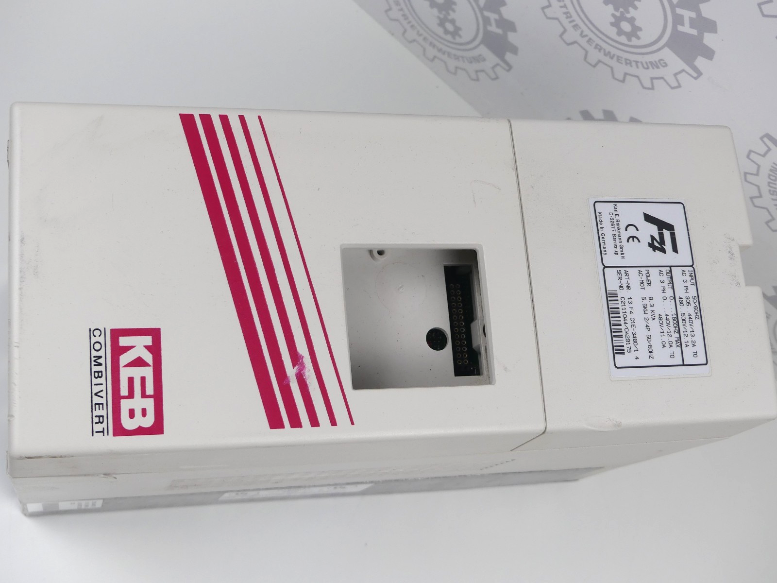 KEB F4 Frequenzumrichter 13.F4.C1E-3480/1.4 5.5KW
