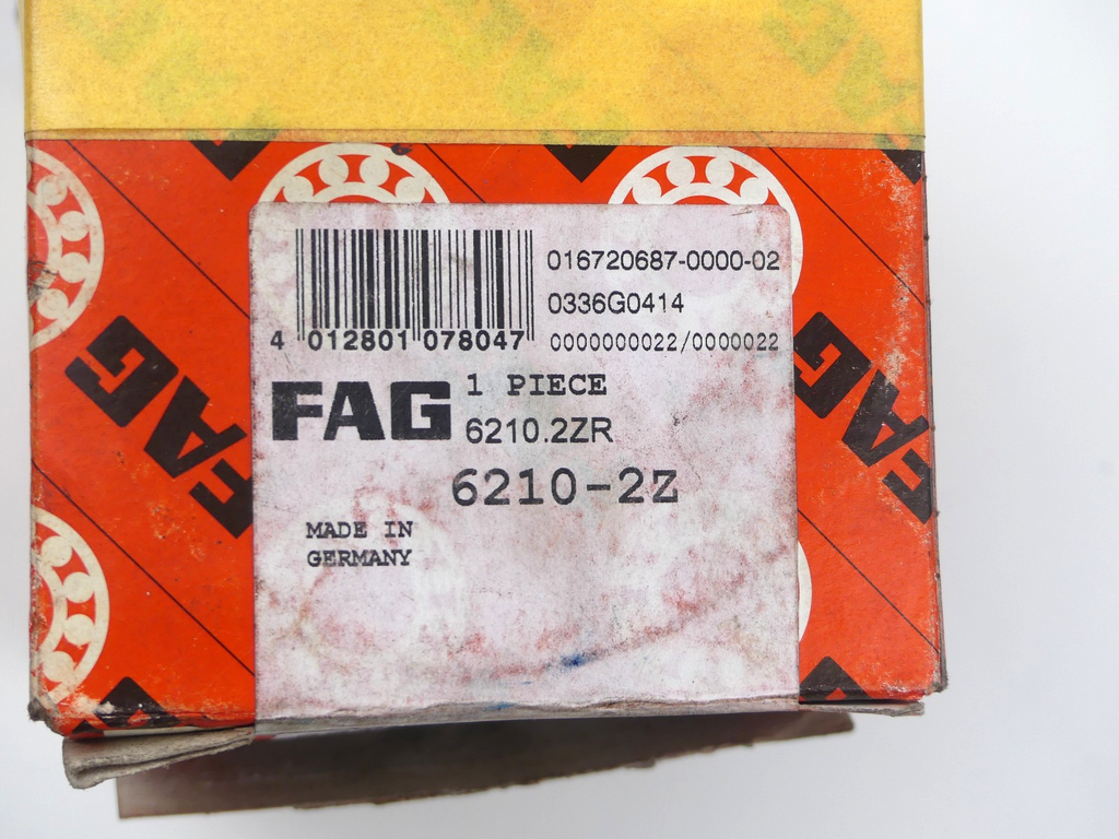 6x FAG 6210-2Z