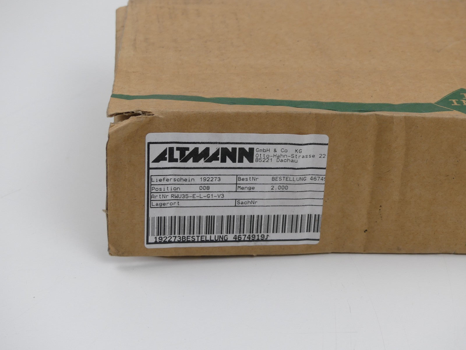 INA RWU35-E-L-G1 V3