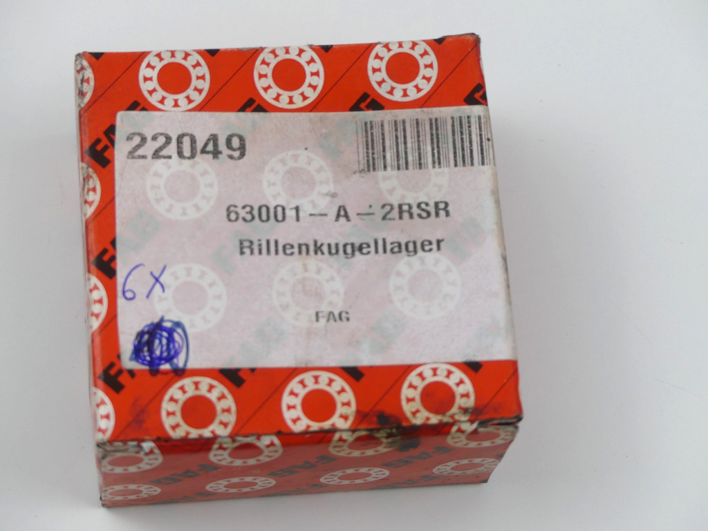 FAG 63001-A-2RSR
