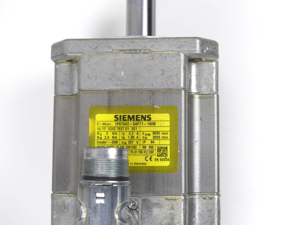 SIEMENS 1FK7042-5AF71-1AH0 Servomotor