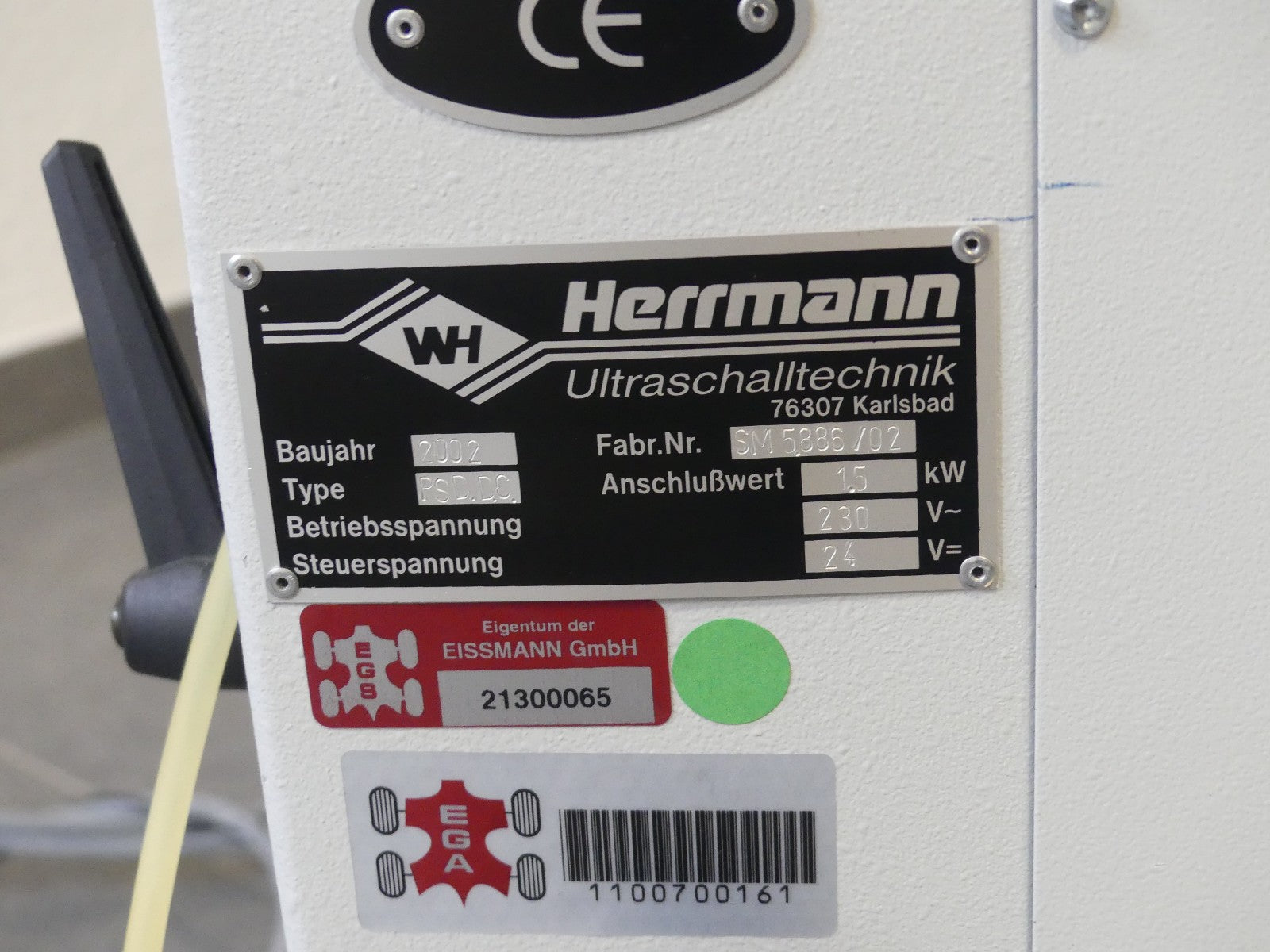 Herrmann Ultraschalltechnik PSD.D.C + Dynamic digial control 1000