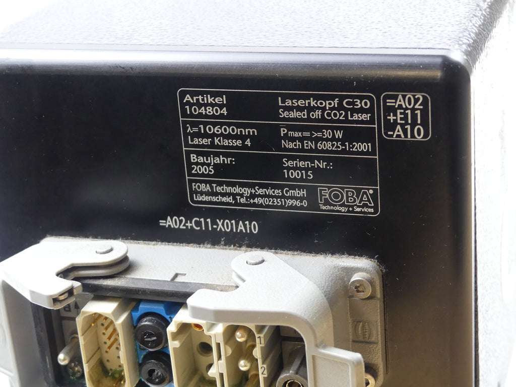 FOBA 104804 Laserkopf C30