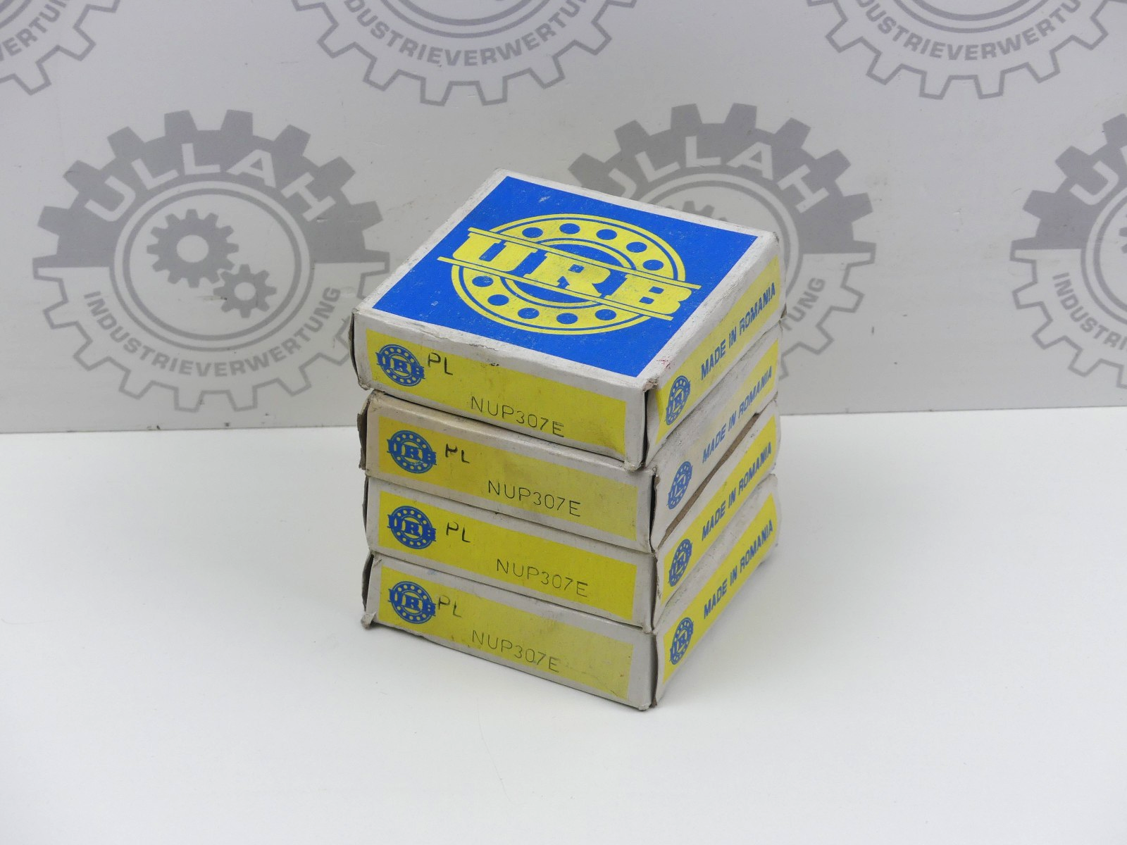 4x URB Zylinderrollenlager NUP307 E Cylindrical roller bearing