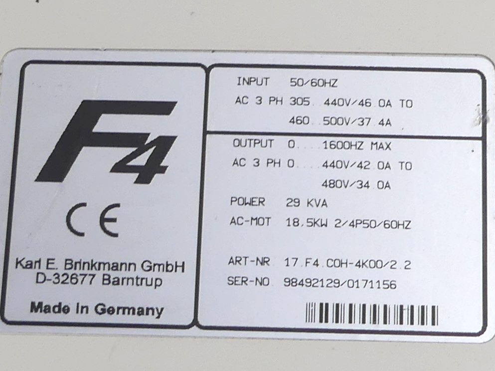 KEB Combivert  17.F4.C0H-4K00/2.2