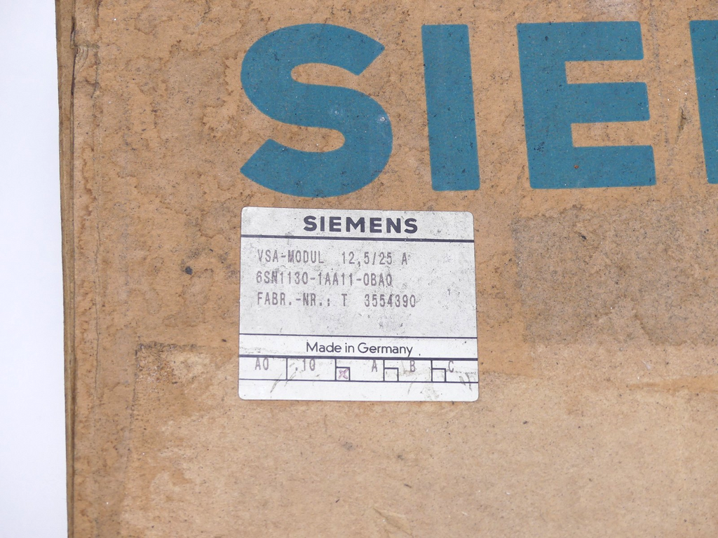 SIEMENS 6SN1130-1AA11-0BA0 + 462008.7701.00