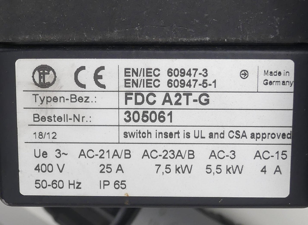 INTORQ BFK458-16N + FDC A2T-G Fußschalter