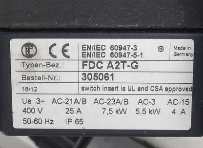 INTORQ BFK458-16N + FDC A2T-G Fußschalter