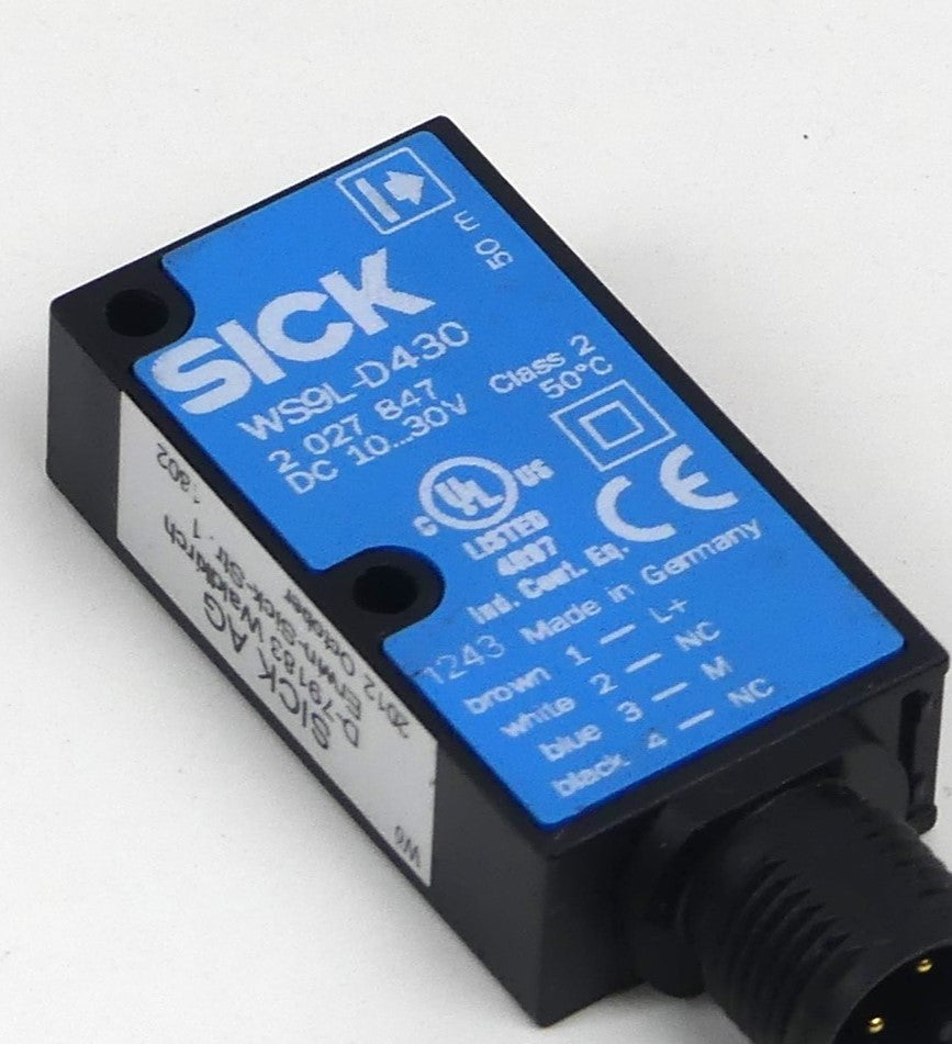 Sick WS9L-D430 Optischer Sensor Photoelectric 2027847