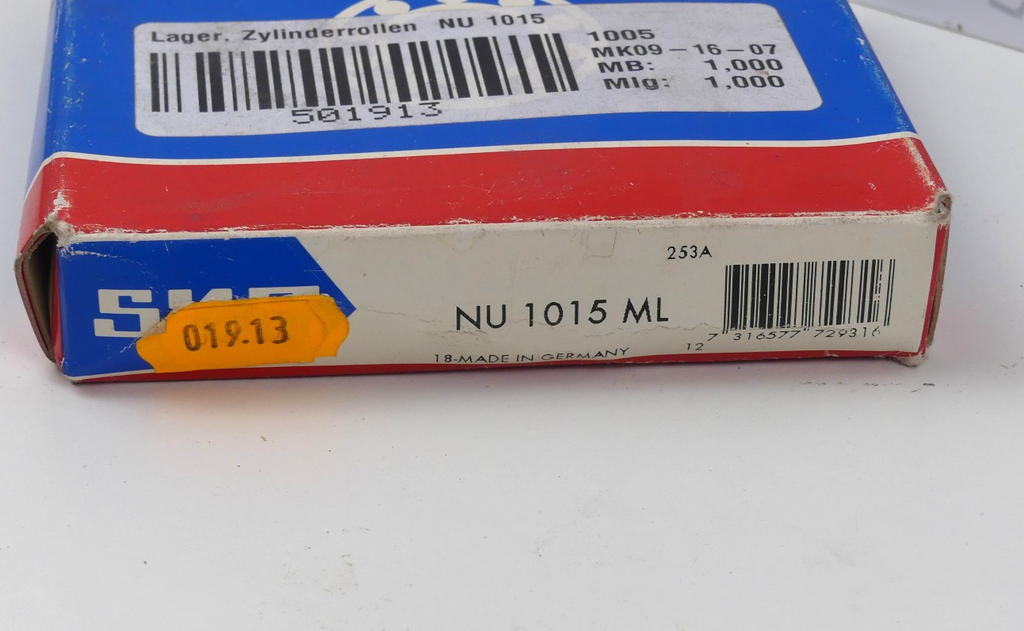 SKF  NU 1015 ML