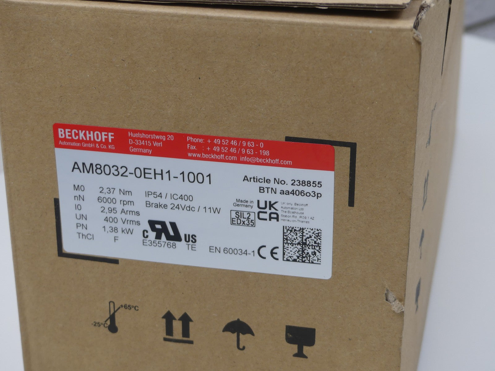 Beckhoff AM8032-0EH1-1001