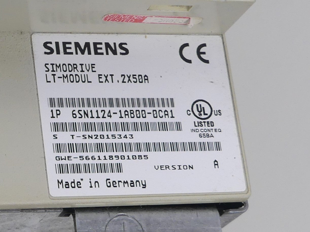 Siemens 6SN1124-1AB00-0CA1  version: A