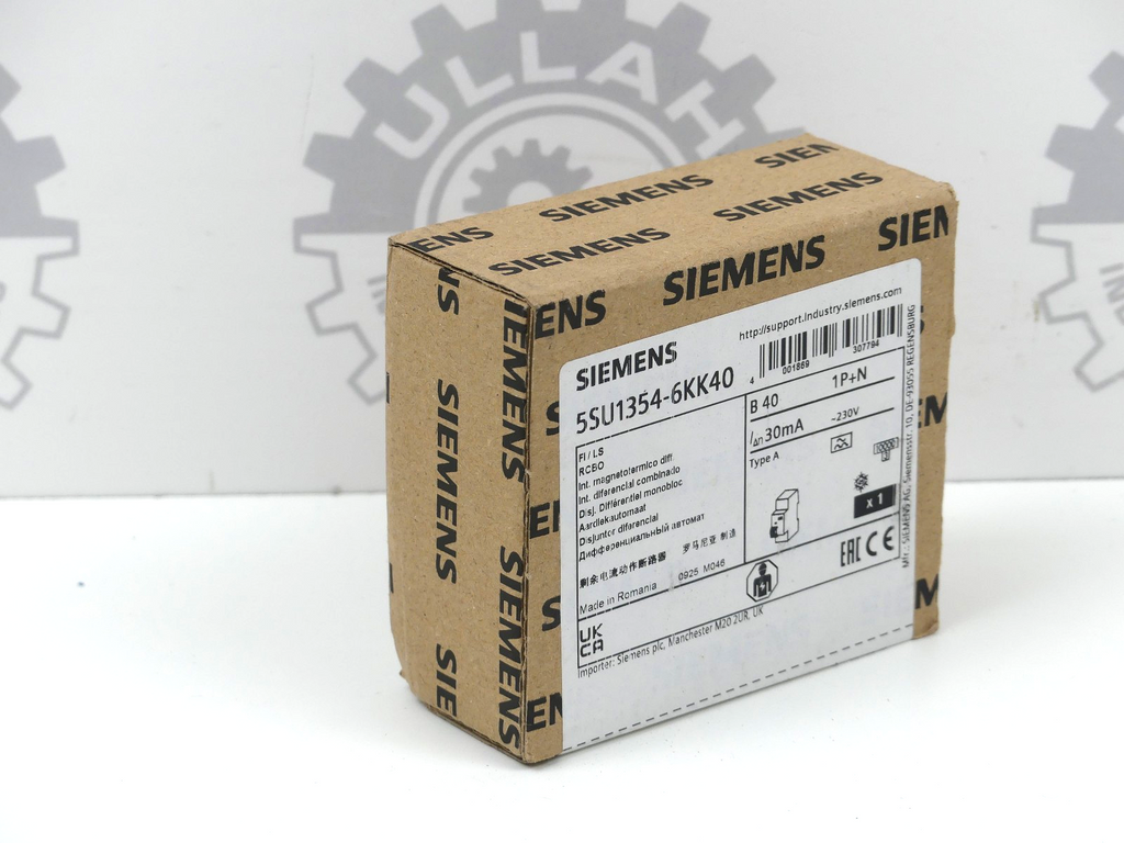 Siemens Dig.Industr. FI/LS-Schalter 5SU1354-6KK40 Leitungsschutz Schutzschalter