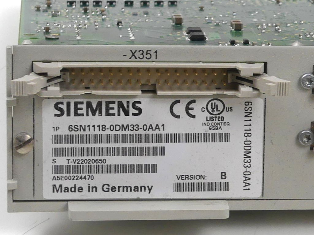 Siemens 6SN1118-0DM33-0AA1 Version B
