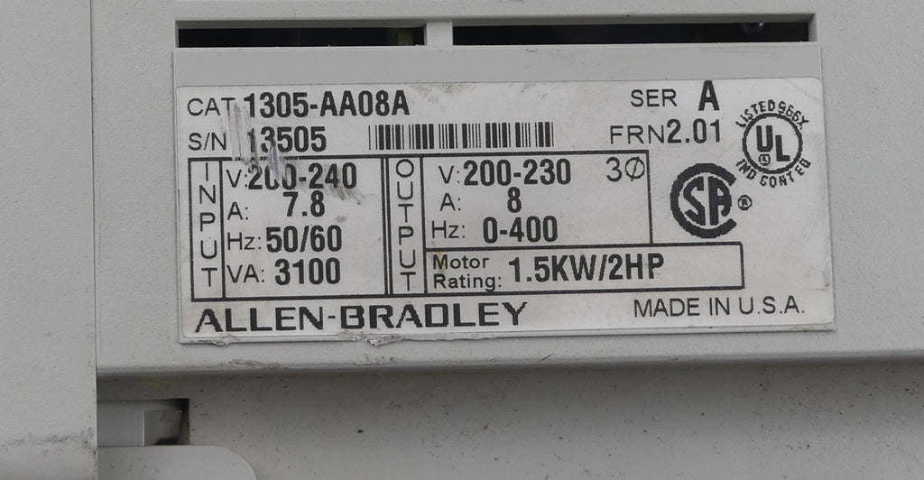 ALLEN-BRADLEY 1305-AA08A