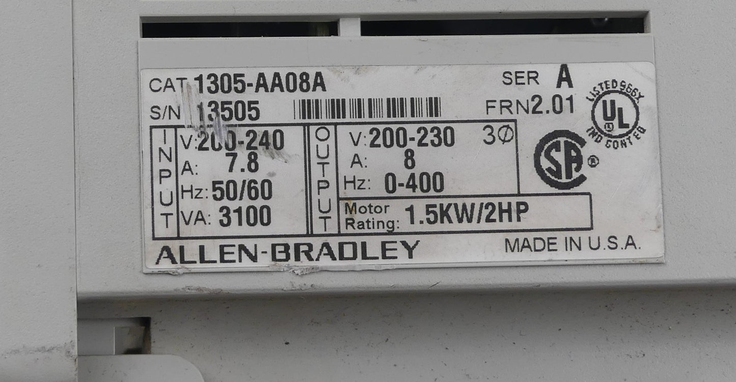 ALLEN-BRADLEY 1305-AA08A