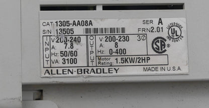 ALLEN-BRADLEY 1305-AA08A
