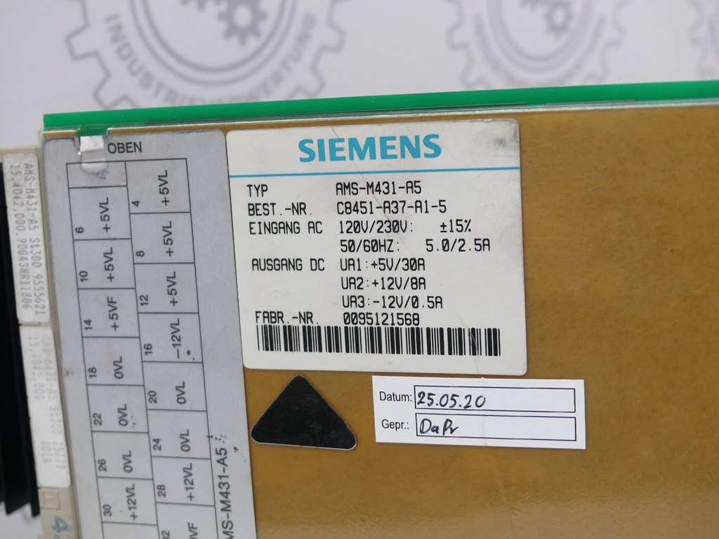 SIEMENS AMS-M431-A5